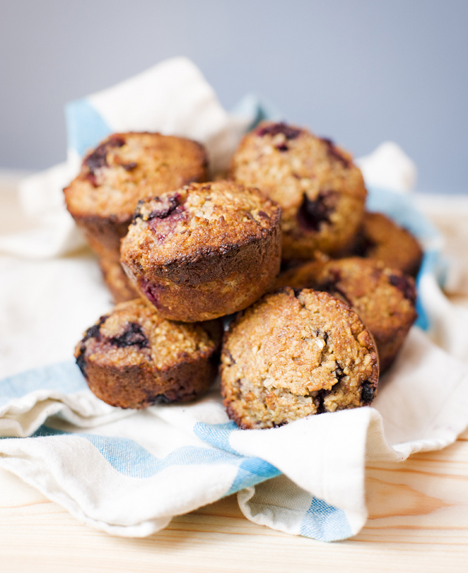 Blackberry muffins